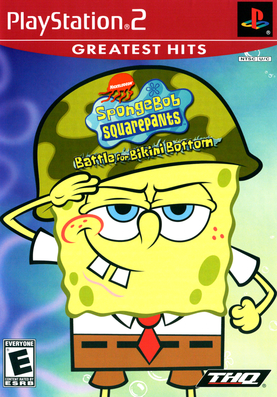 SpongeBob SquarePants Battle for Bikini Bottom [Greatest Hits] - Playstation 2