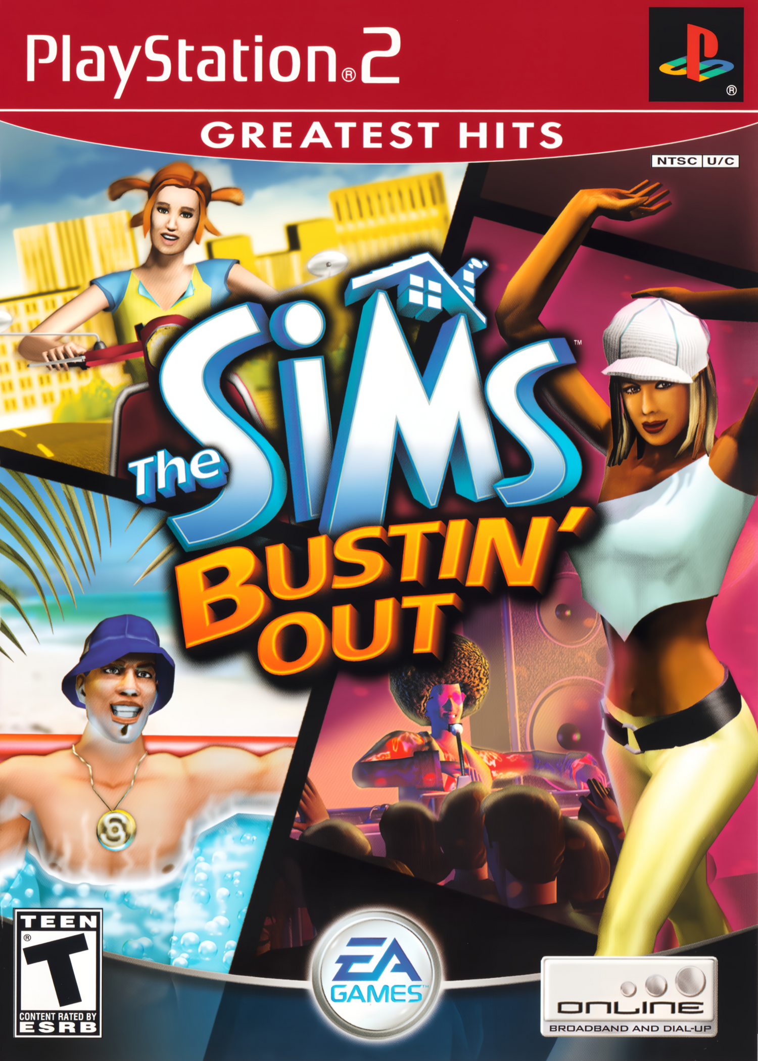 The Sims Bustin Out [Greatest Hits] - Playstation 2