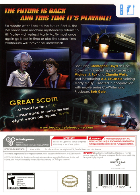 Back to the Future - Wii