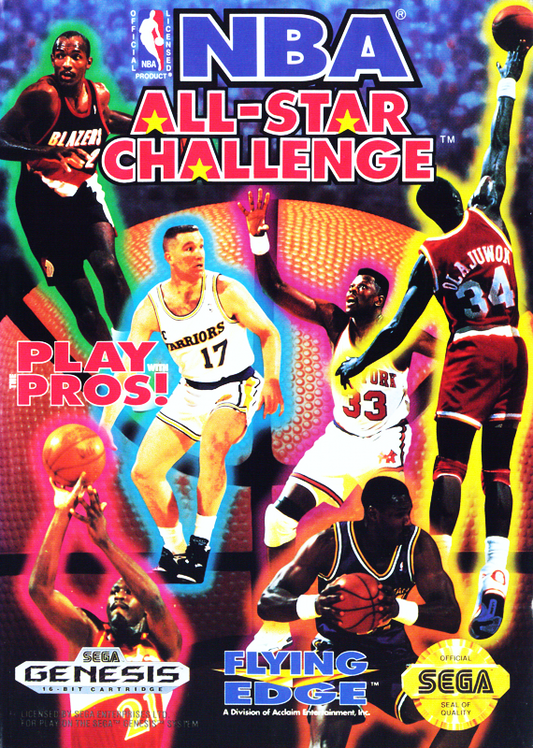 NBA All-Star Challenge - Sega Genesis - Retro Island Gaming