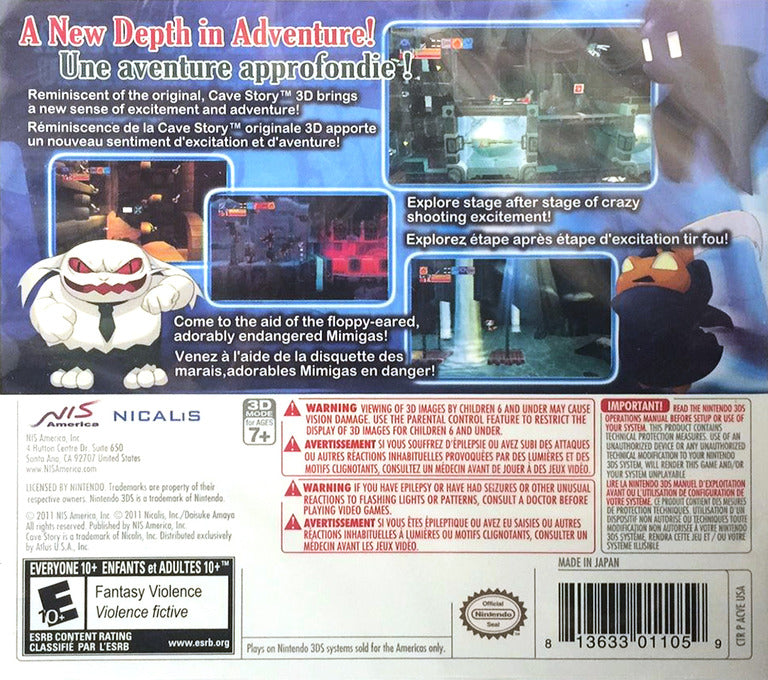 Cave Story 3D - Nintendo 3DS