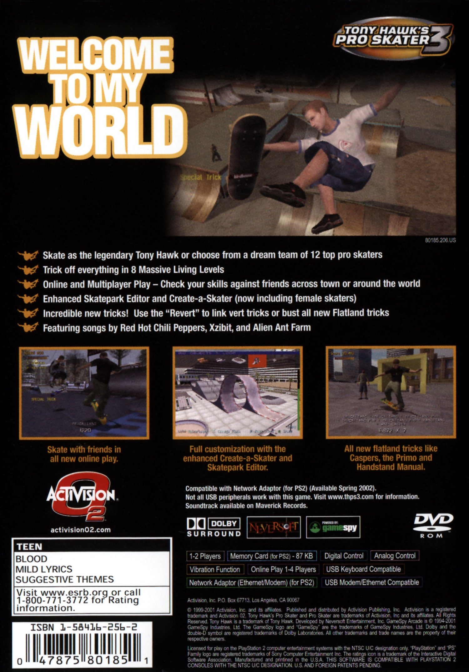 Tony Hawk 3 - Playstation 2