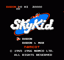 Sky Kid [5 Screw] - NES