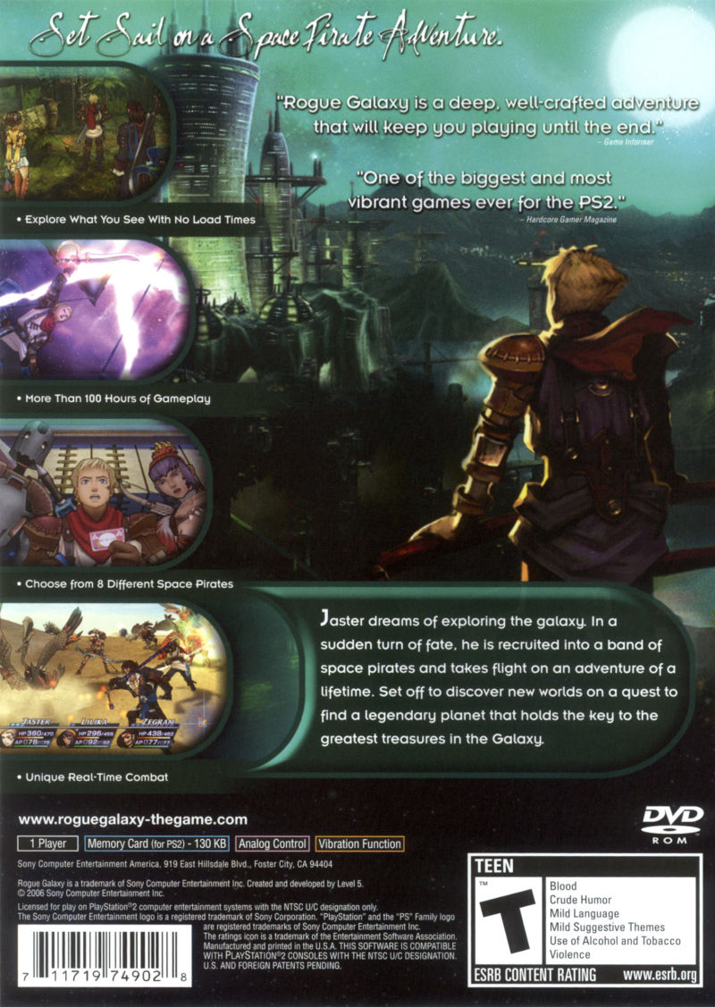Rogue Galaxy - Playstation 2