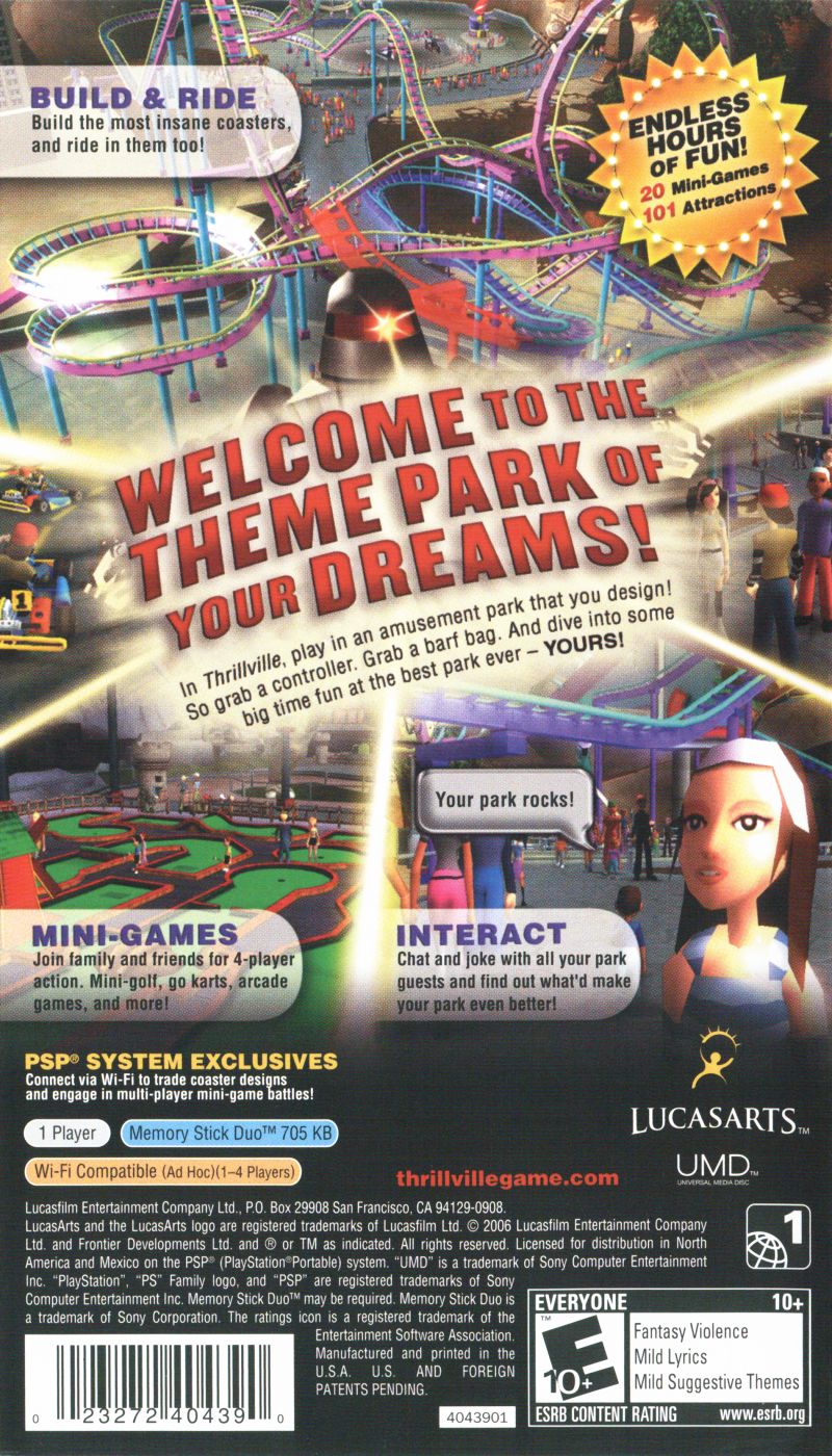 Thrillville - PSP