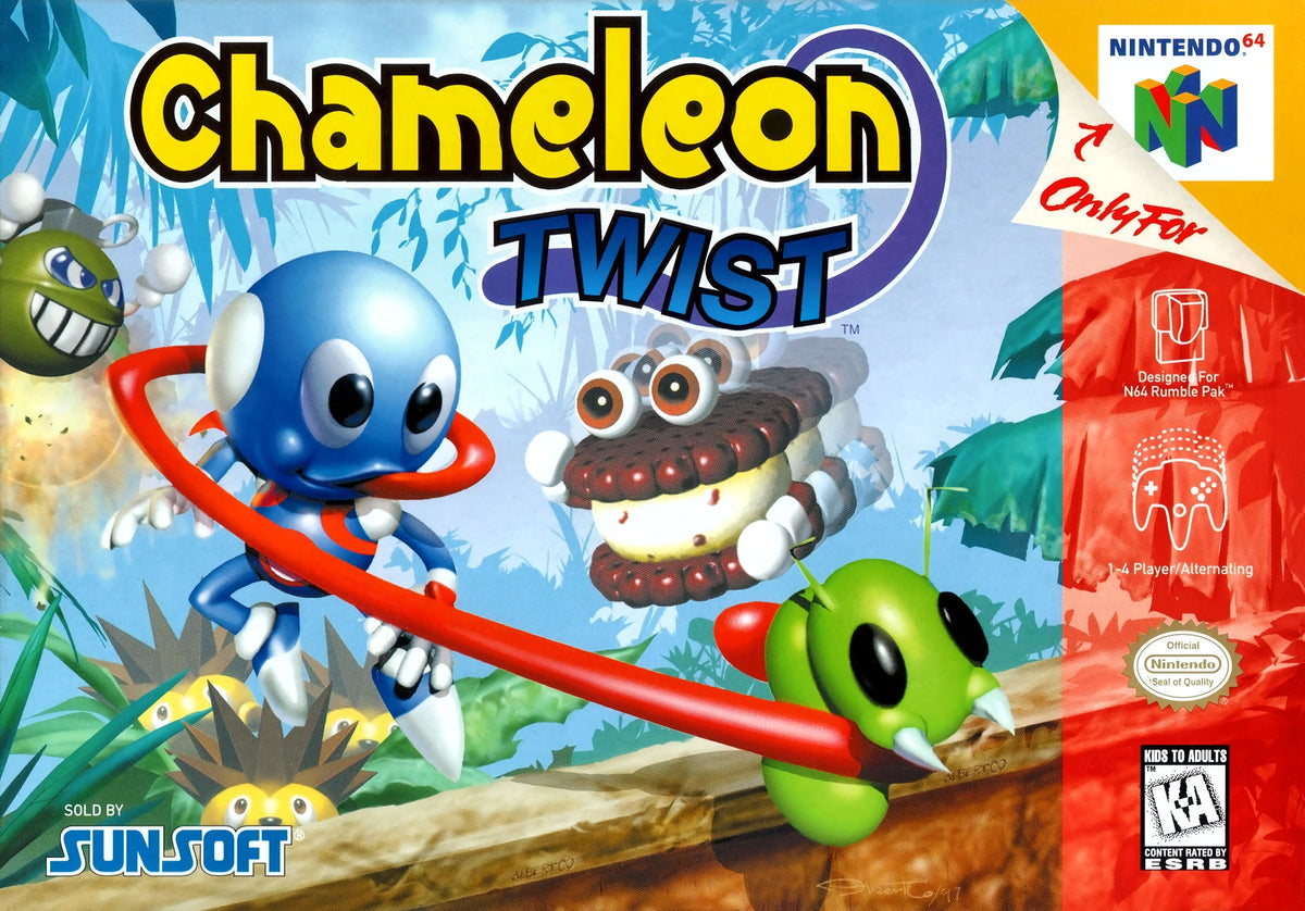 Chameleon Twist - Nintendo 64 - Retro Island Gaming