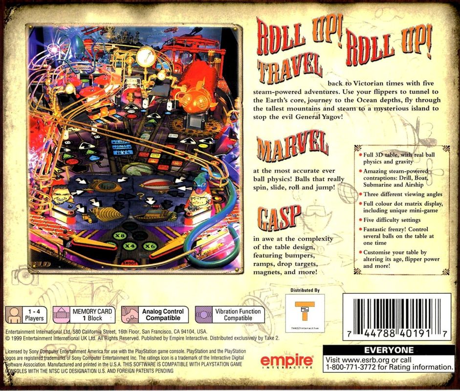 Pro Pinball Fantastic Journey - Playstation