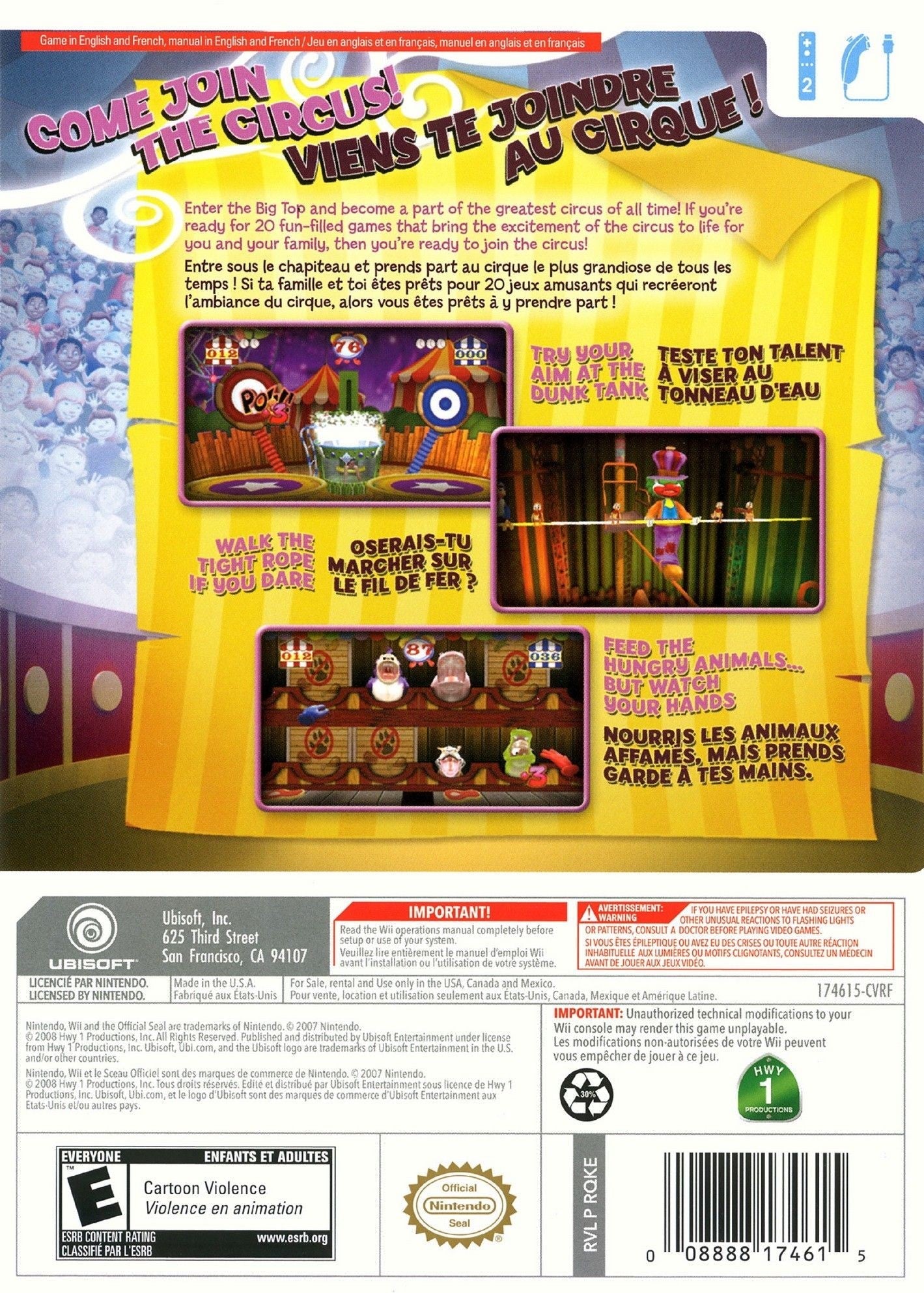 Circus Games - Wii