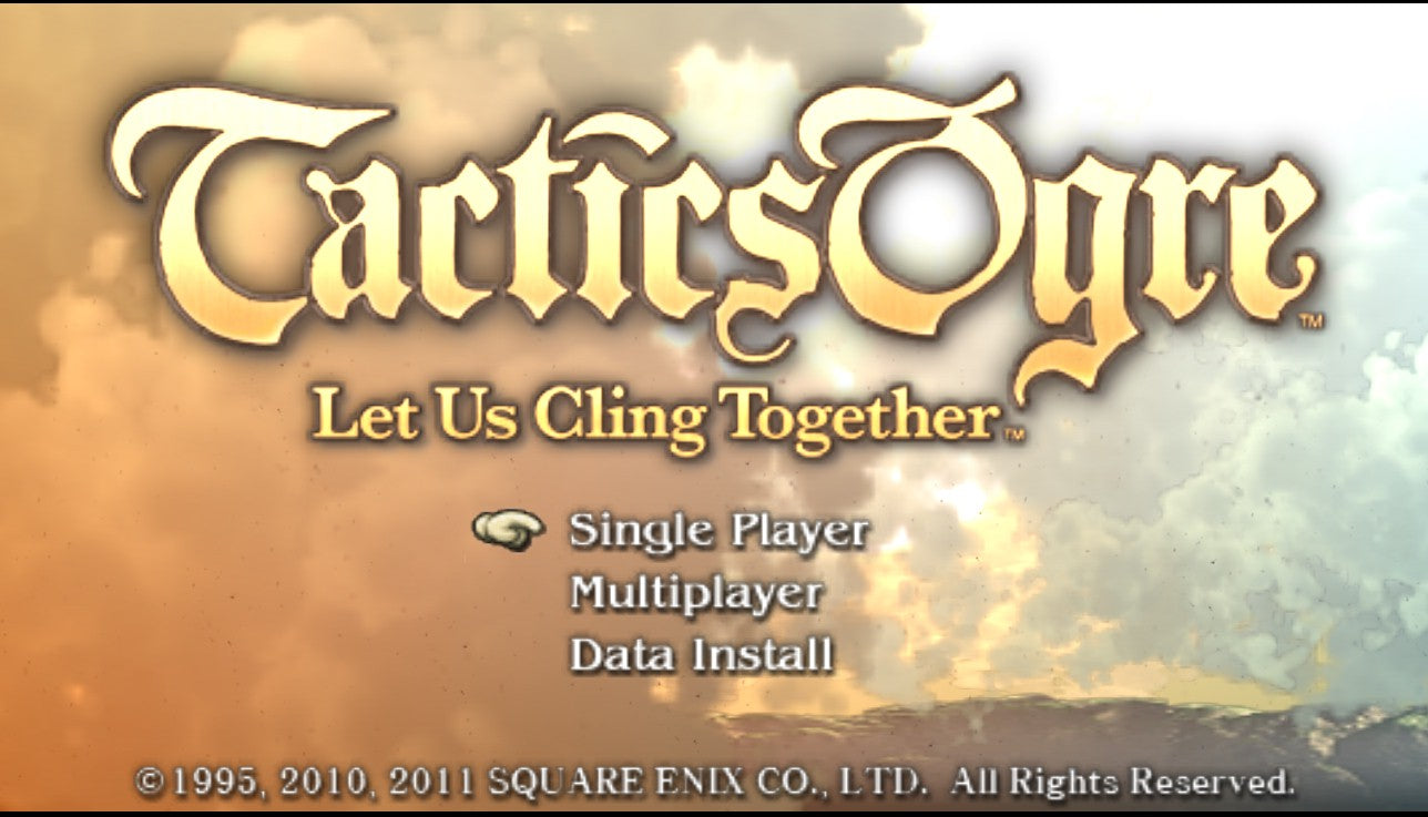 Tactics Ogre: Let Us Cling Together - PSP