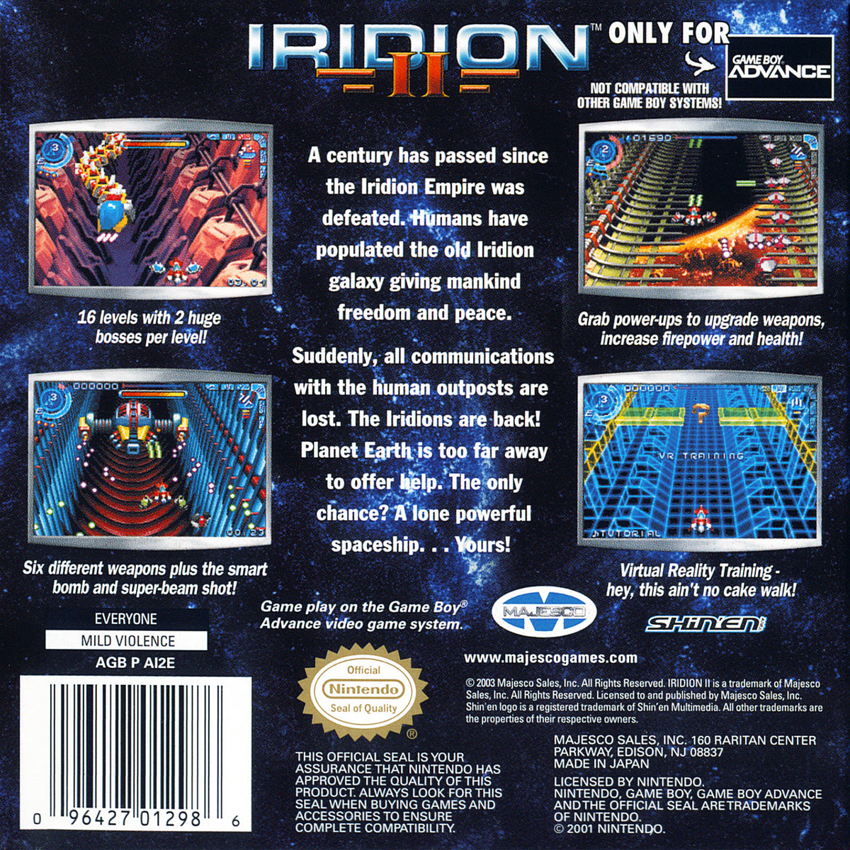 Iridion II - GameBoy Advance