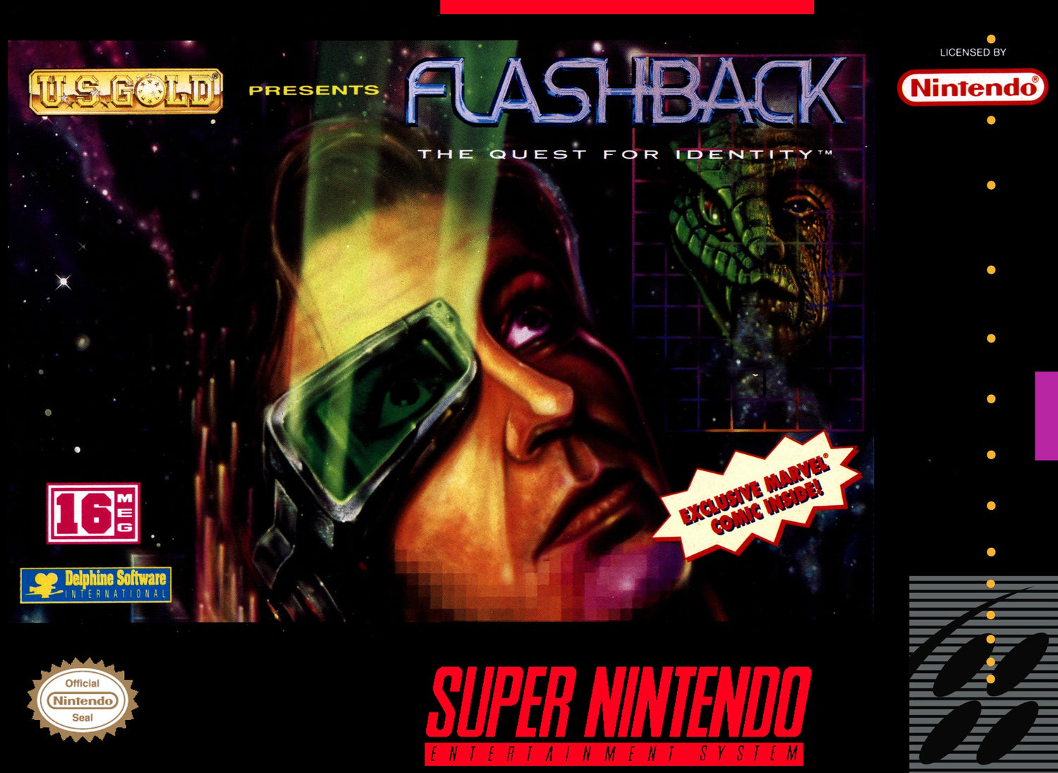 Flashback The Quest for Identity - Super Nintendo