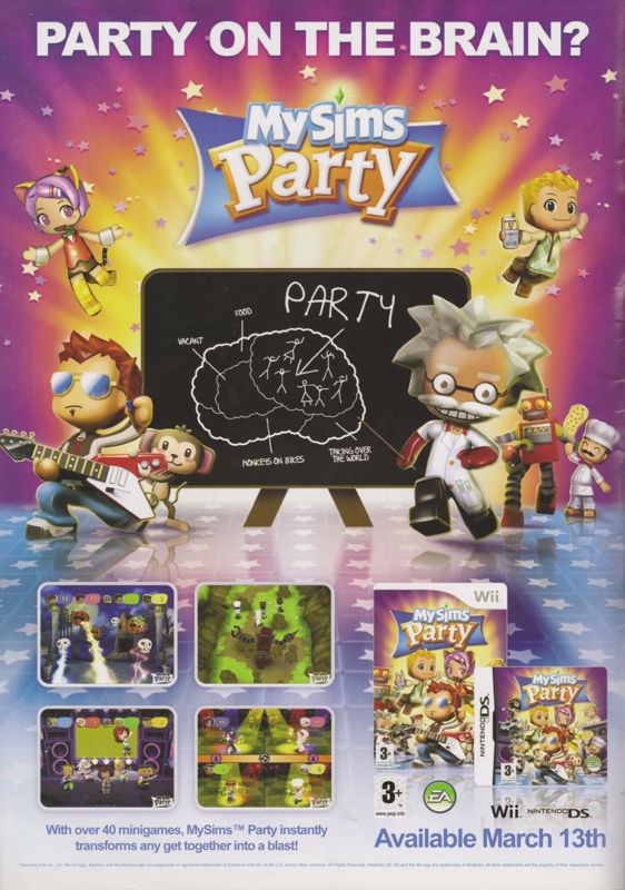 MySims Party - Nintendo DS – Retro Island Gaming