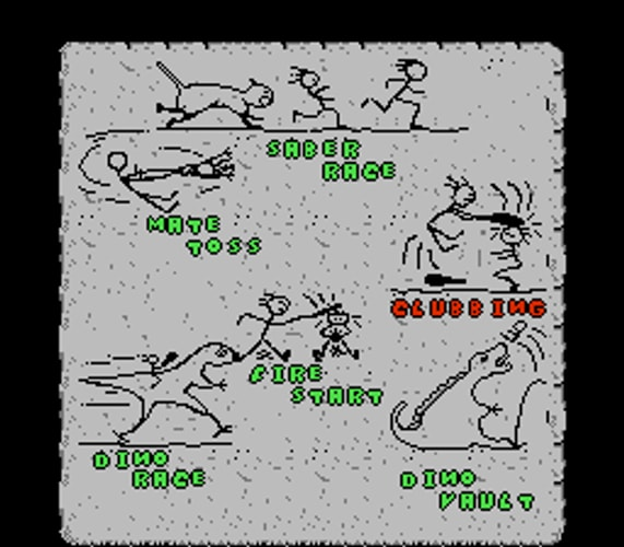 Caveman Games - NES - Retro Island Gaming