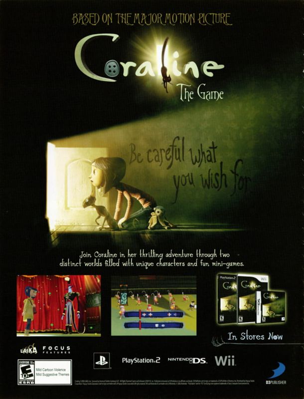 Coraline - Playstation 2