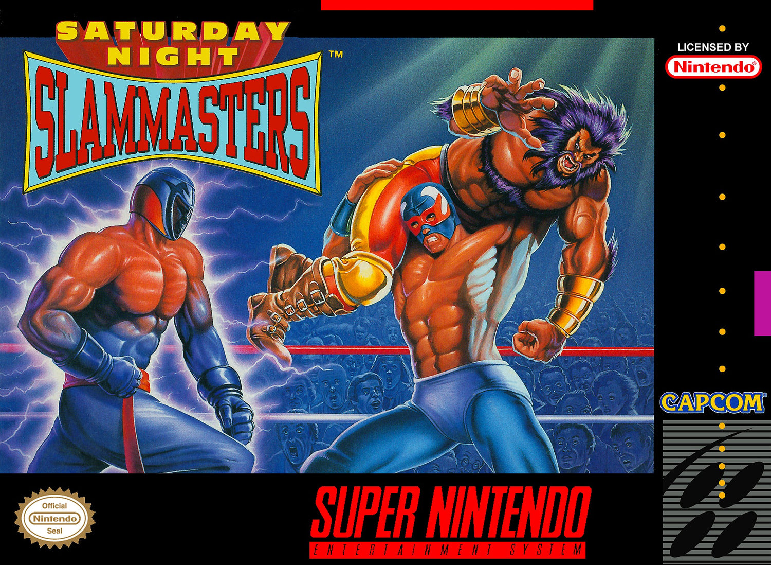 Saturday Night Slam Masters - Super Nintendo