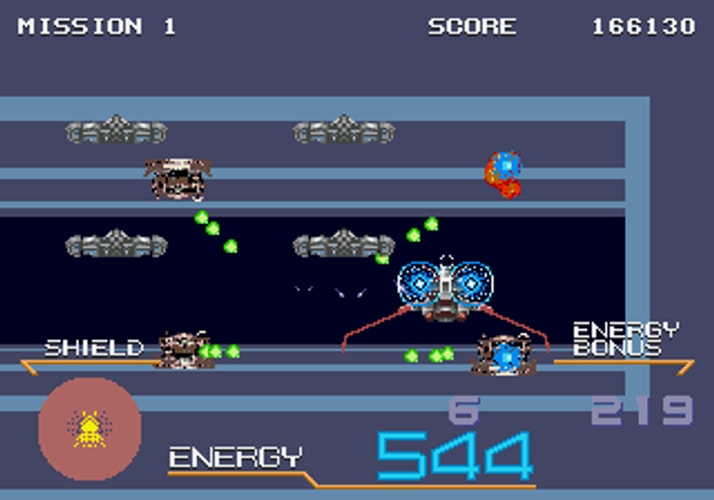Galaxy Force II - Sega Genesis