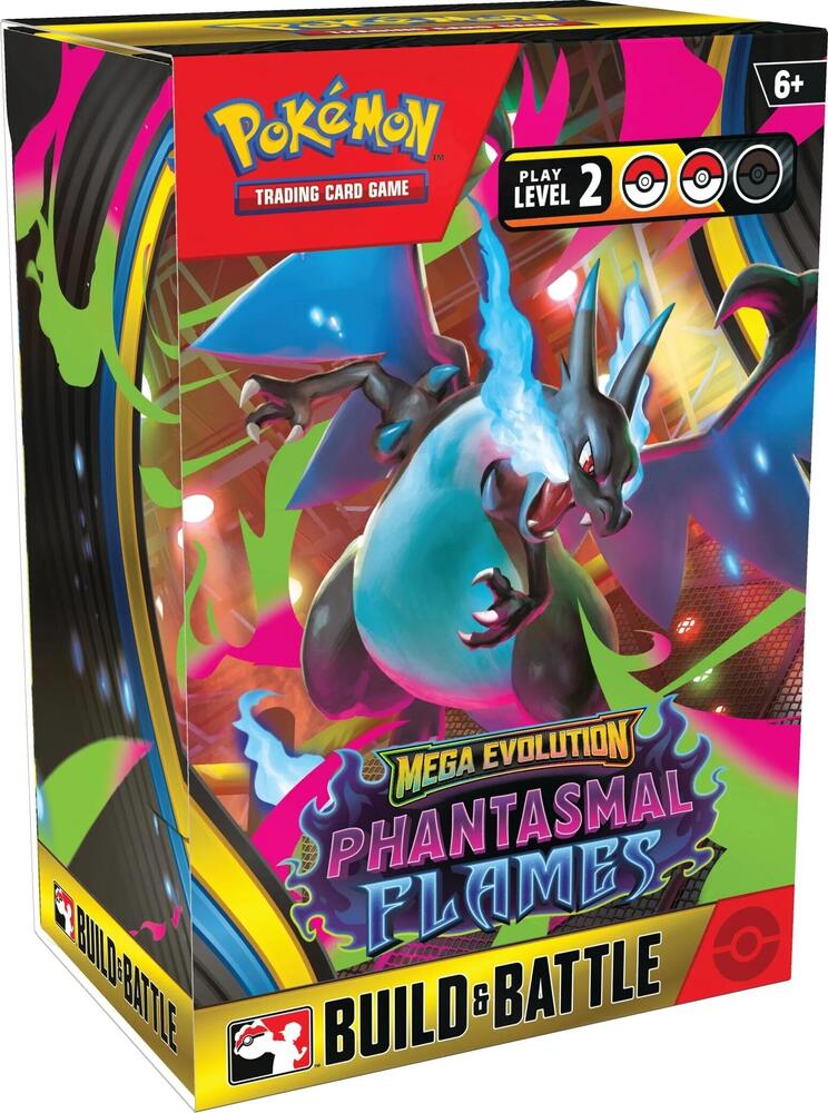 Pokémon Trading Card Game: Phantasmal Flames Build & Battle Box