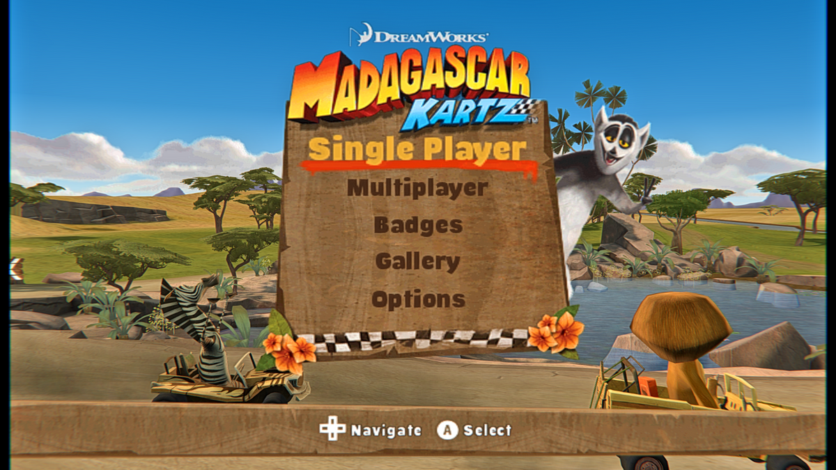 Madagascar Kartz - Wii