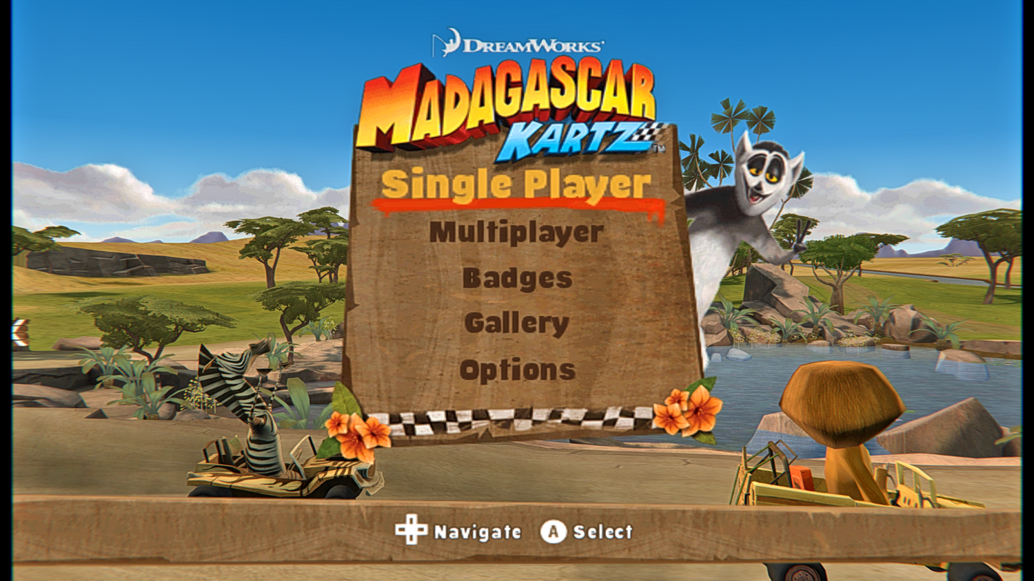 Madagascar Kartz - Wii