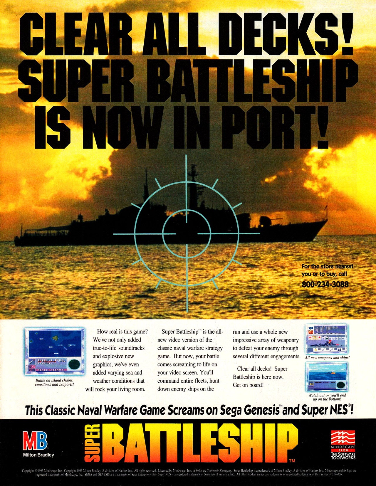 Super Battleship - Super Nintendo