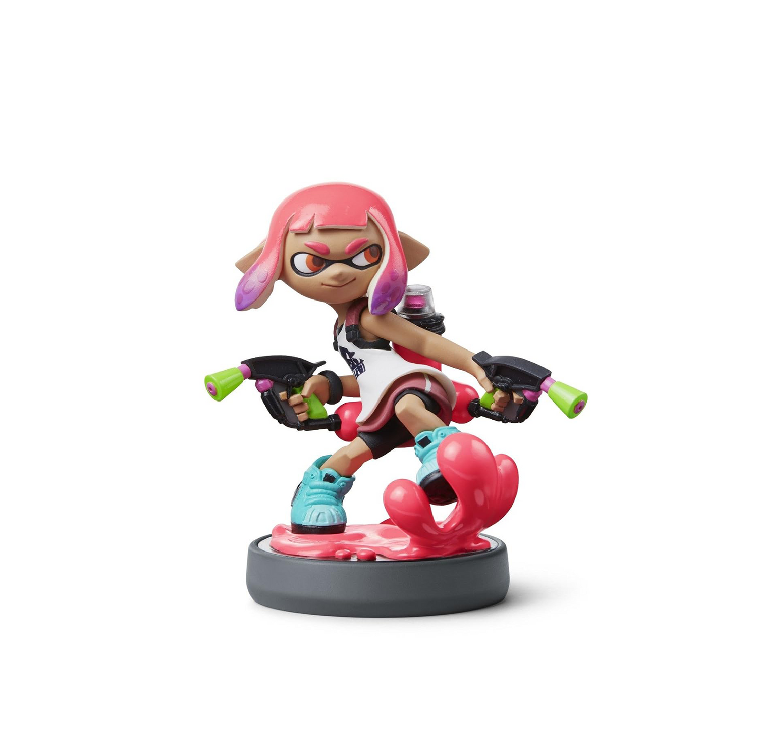 Inkling Girl - Neon Pink - Splatoon Series Amiibo