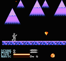 Iron Sword Wizards and Warriors II - NES