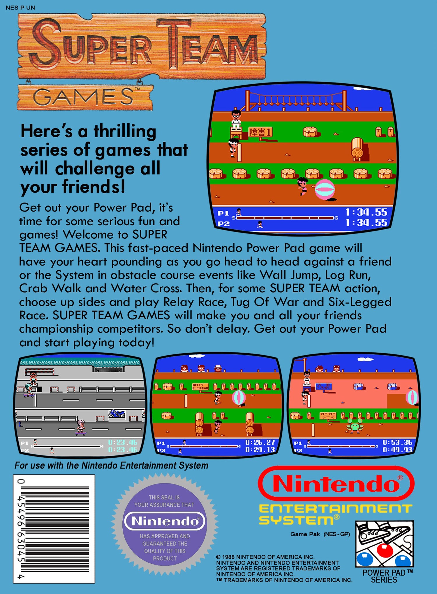 Super Team Games - NES