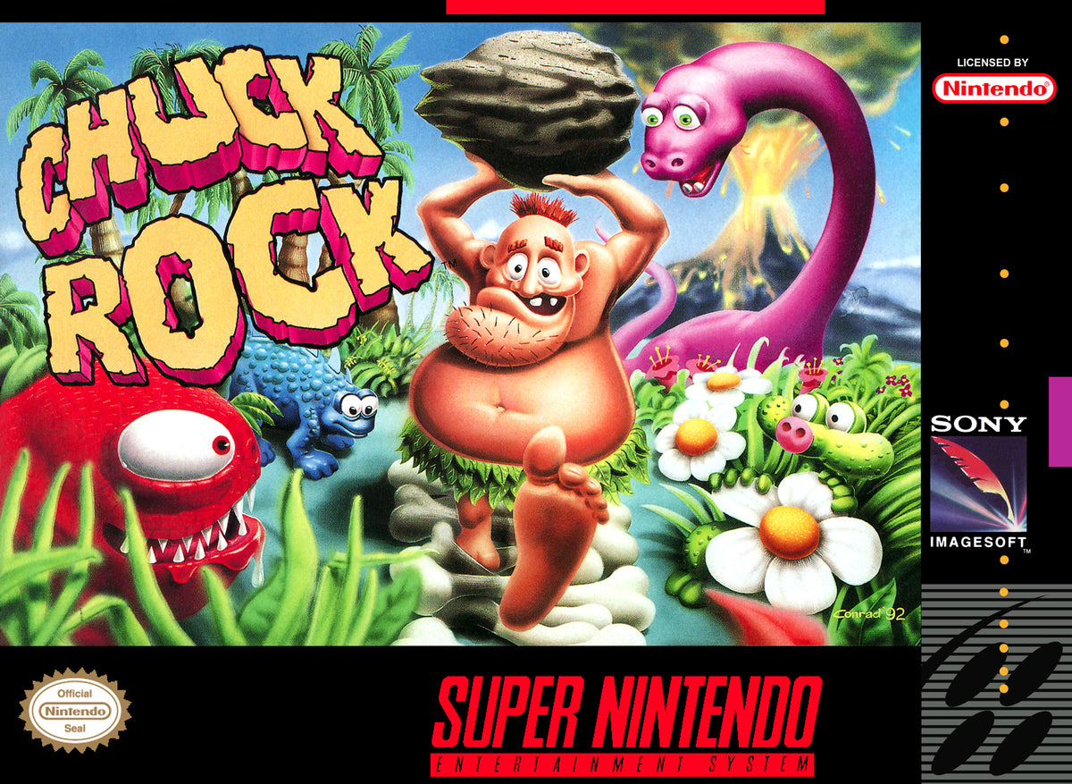 Chuck Rock - Super Nintendo - Retro Island Gaming