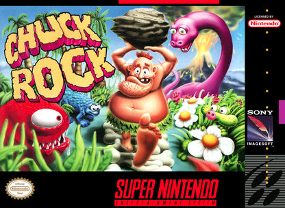 Chuck Rock - Super Nintendo - Retro Island Gaming