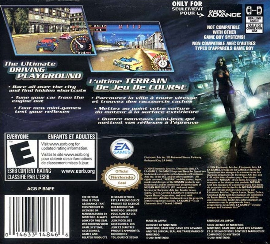 Need for Speed Underground 2 - GameBoy Advance