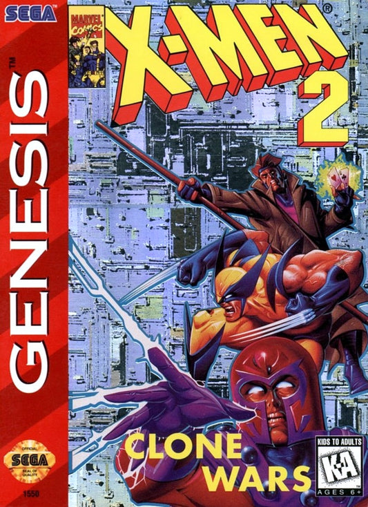 X-Men 2 The Clone Wars - Sega Genesis - Retro Island Gaming