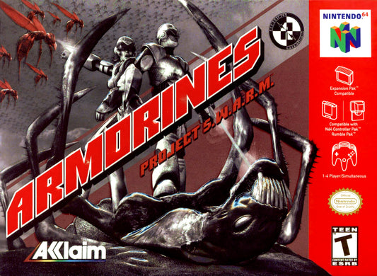 Armorines Project SWARM - Nintendo 64 - Retro Island Gaming