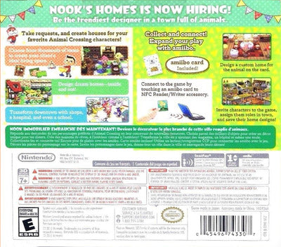 Diseñador de Animal Crossing Happy Home - Nintendo 3DS