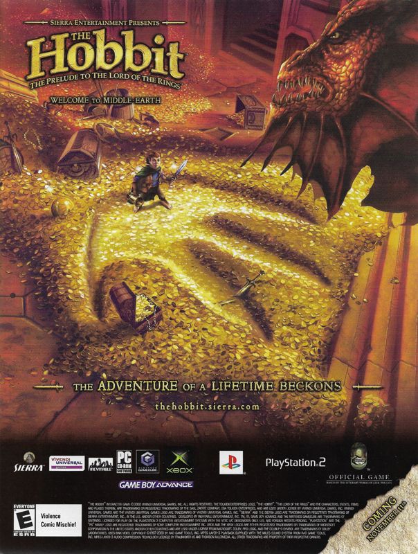 El Hobbit - Playstation 2