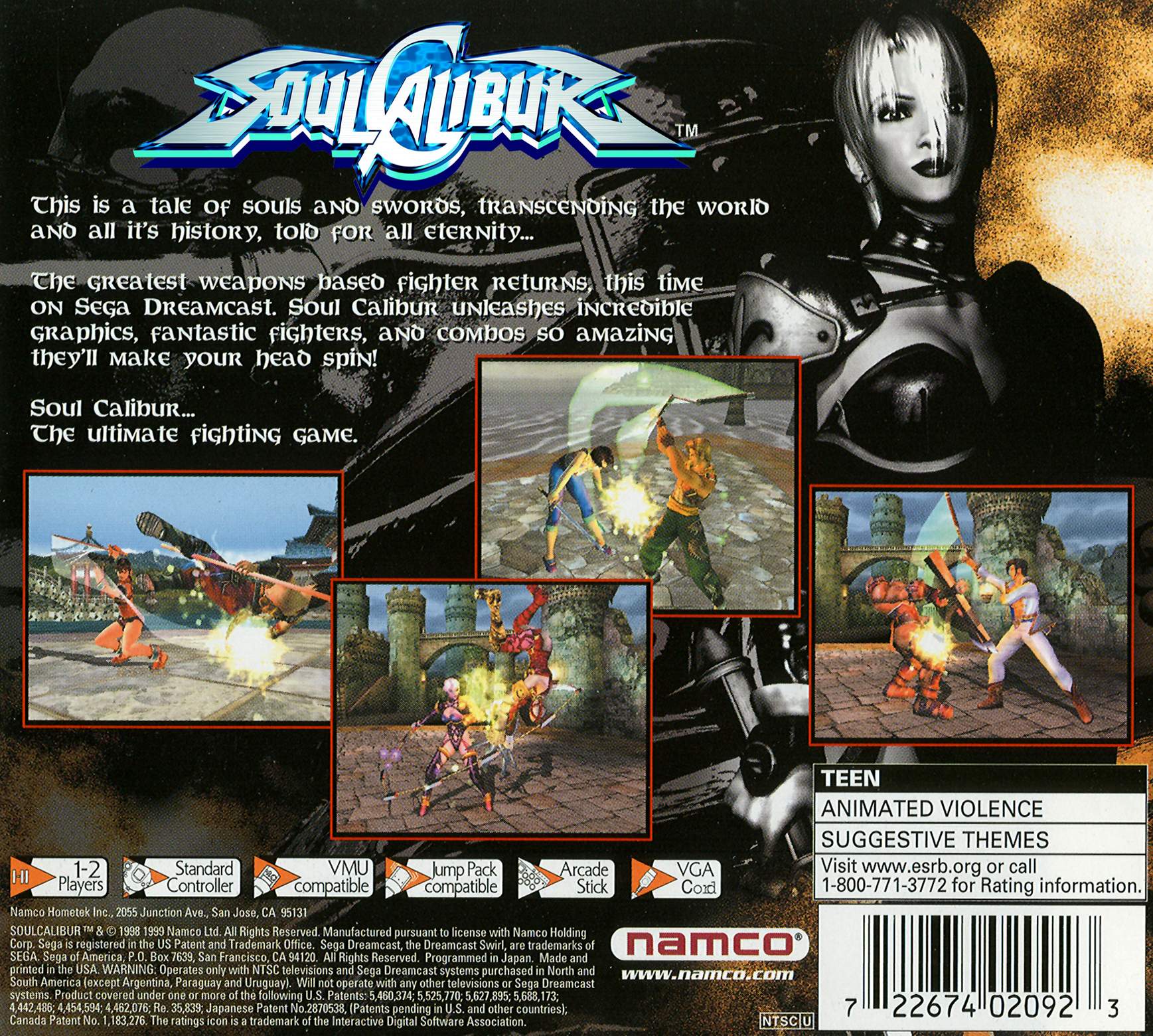 Soul Calibur - Sega Dreamcast - Retro Island Gaming
