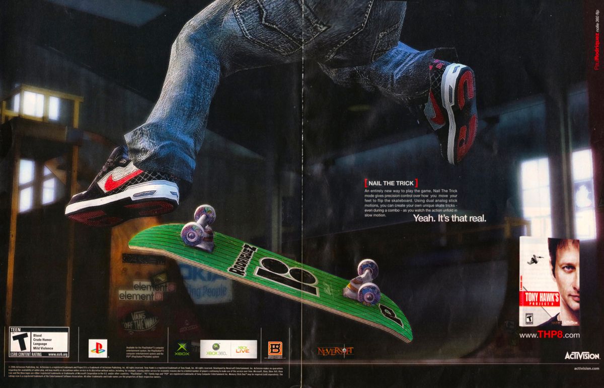 Tony Hawk Project 8 - PSP