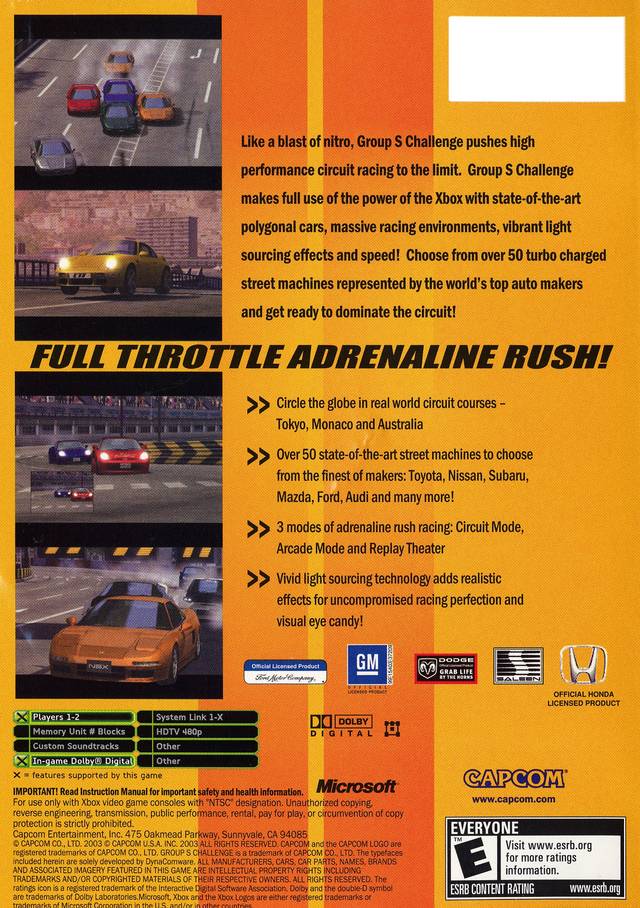 Group S Challenge - Xbox