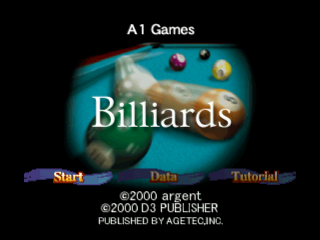 Billiards - Playstation