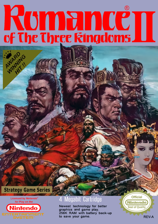 Romance of the Three Kingdoms II - NES - Retro Island Gaming