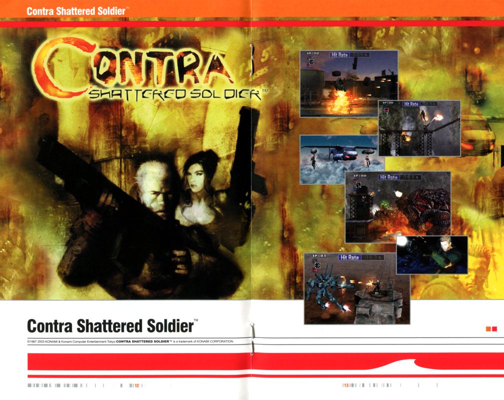 Contra Shattered Soldier - Playstation 2