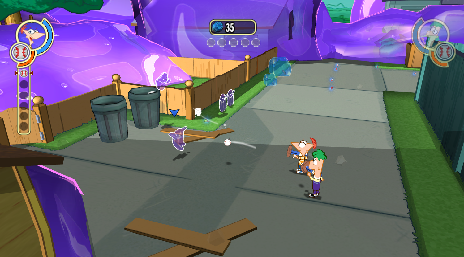 Phineas and Ferb: Across the 2nd Dimension - Wii