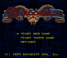 Shadowrun - Super Nintendo