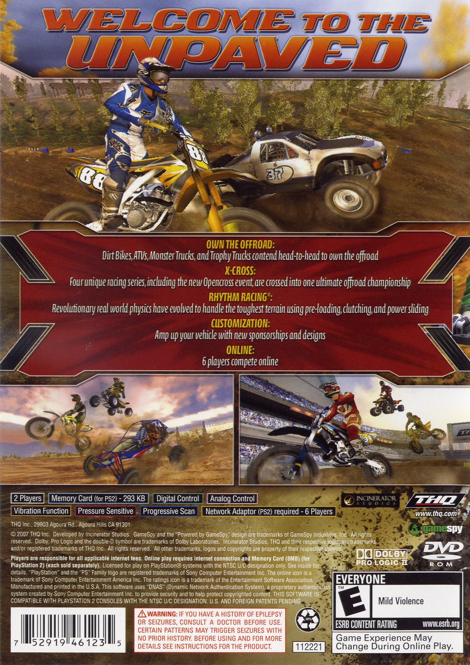 MX vs. ATV Unleashed [Greatest Hits] - Playstation 2