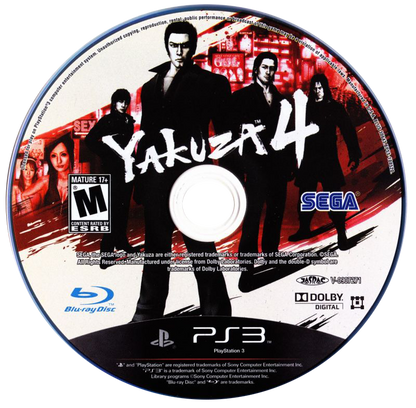 Yakuza 4 - Playstation 3 - Retro Island Gaming