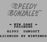 Speedy Gonzales - GameBoy