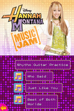 Hannah Montana Music Jam - Nintendo DS