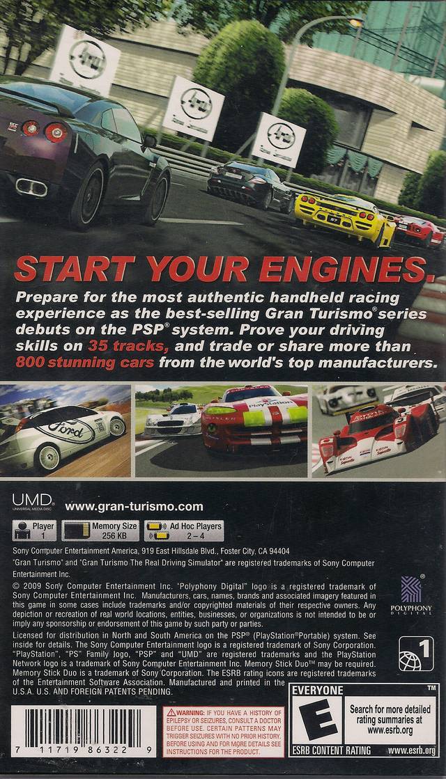 Gran Turismo - PSP