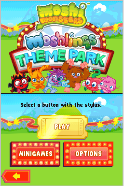 Moshi Monsters: Parque temático Moshlings - Nintendo DS