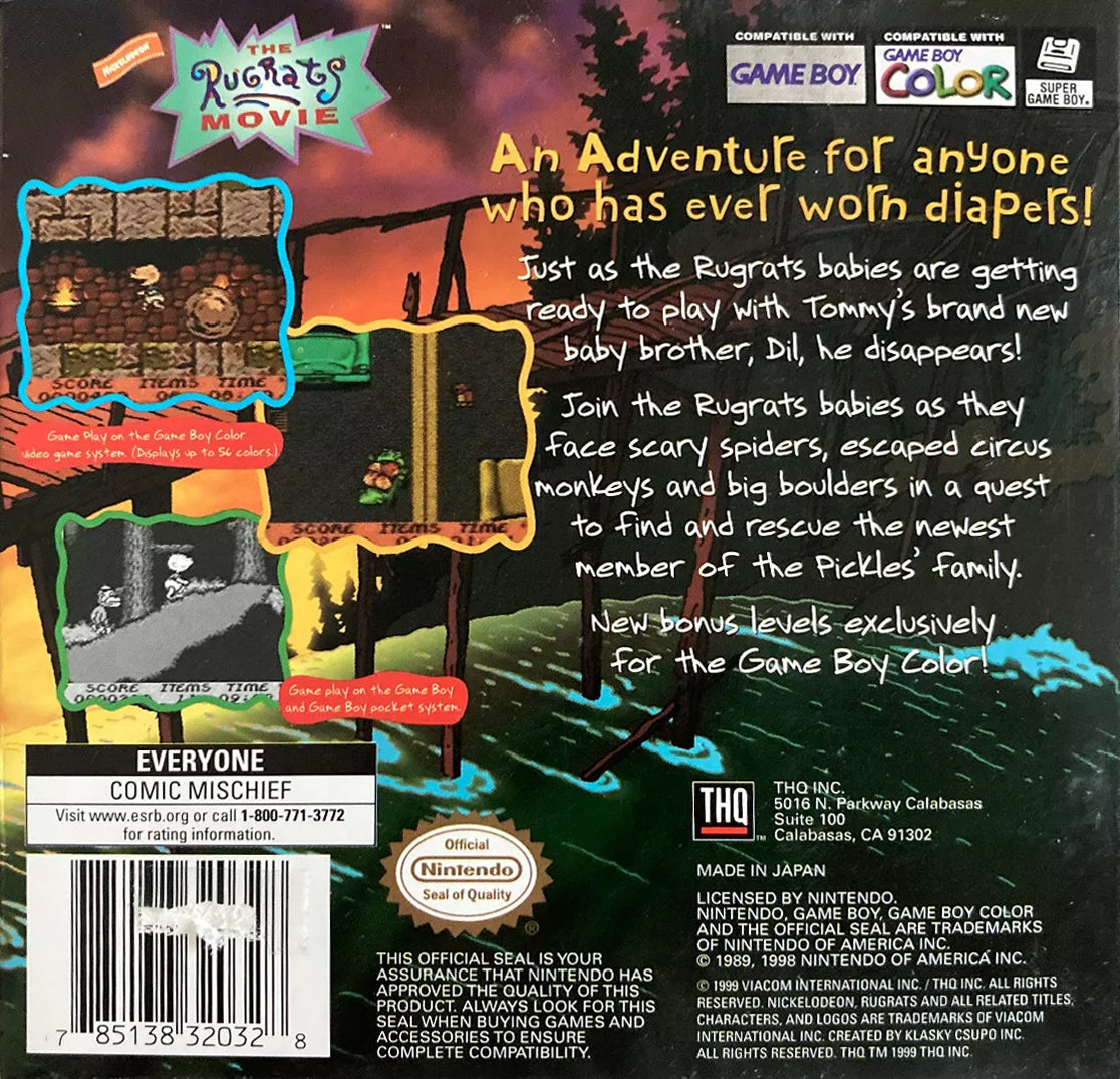 The Rugrats Movie - GameBoy Color