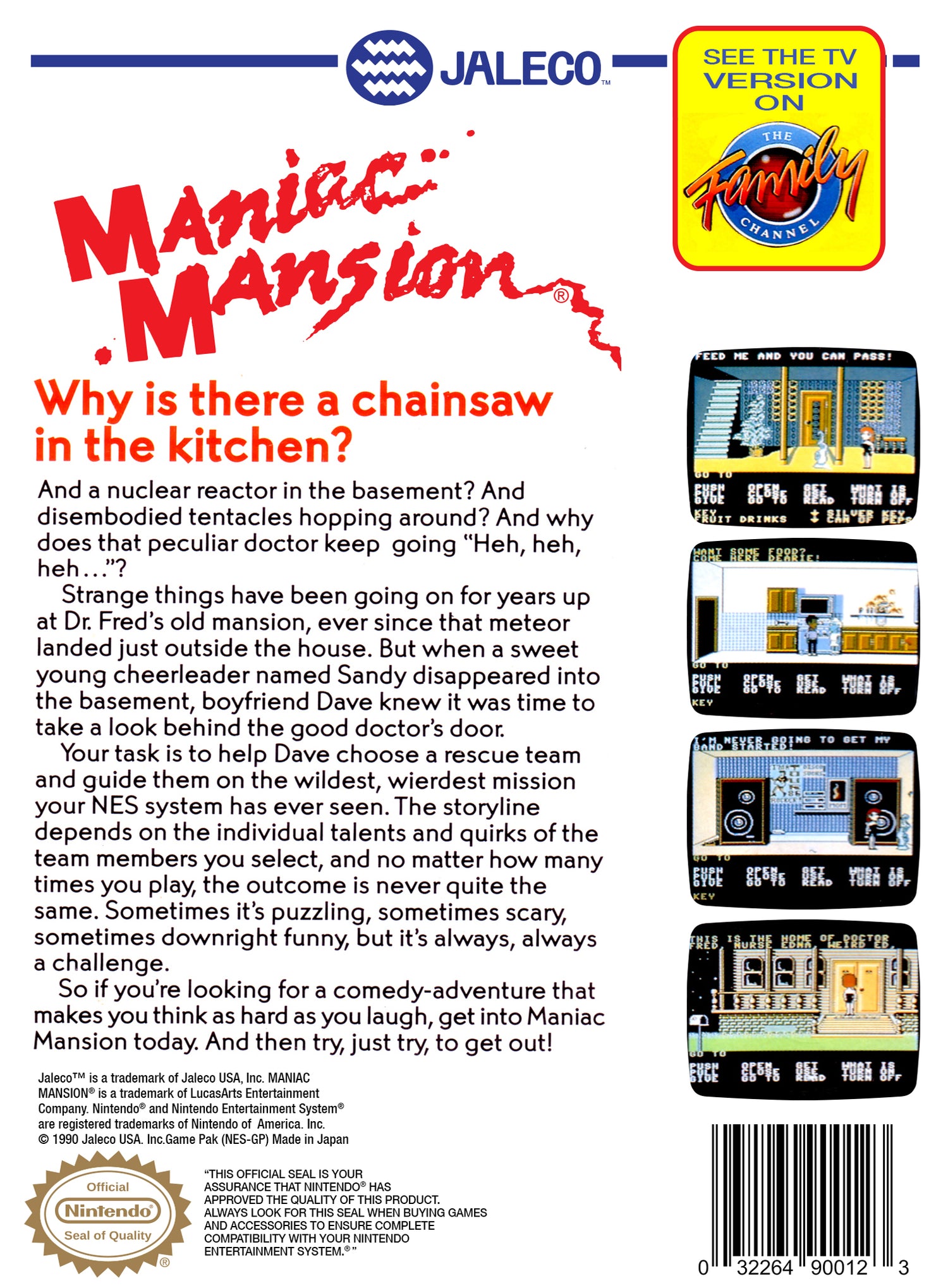 Maniac Mansion - NES